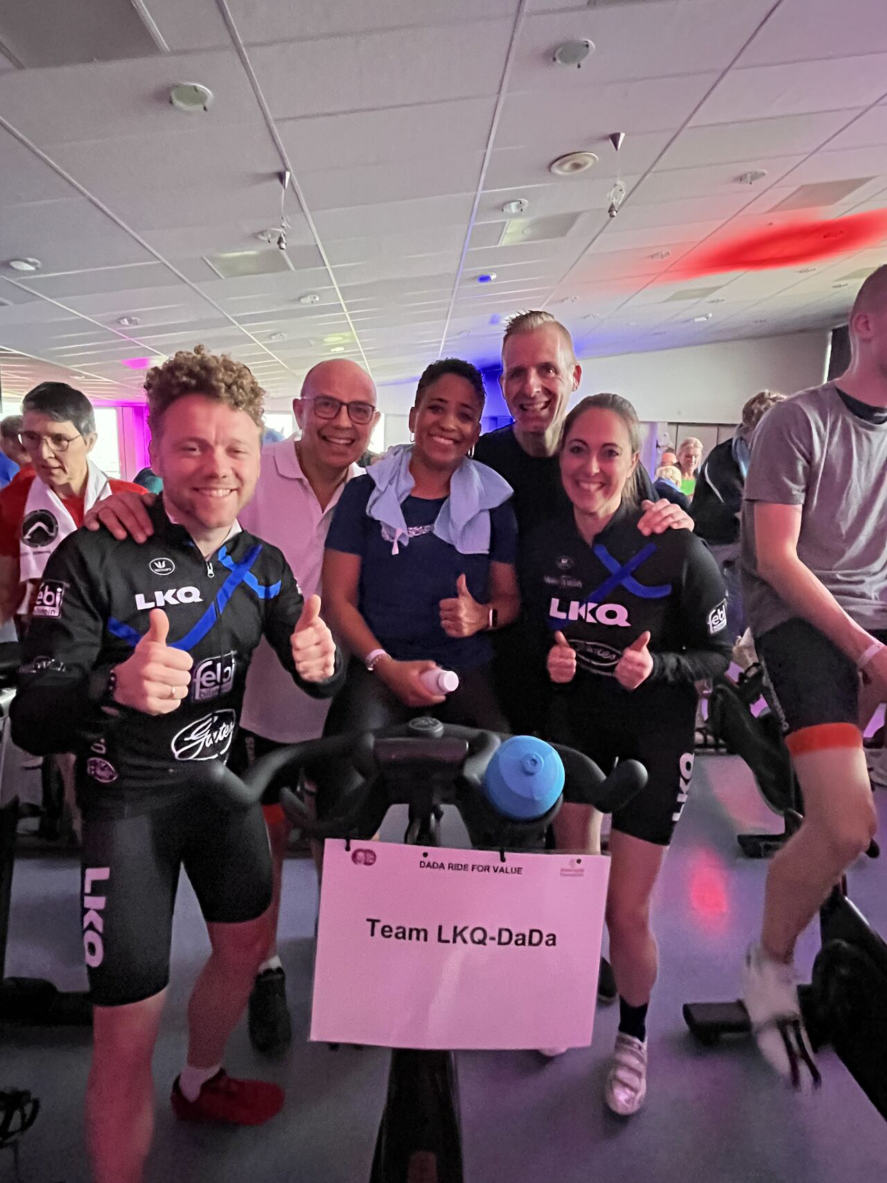 Pédaler ensemble pour un sourire pendant Ride 4 Value !