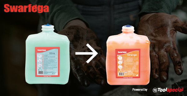 Swarfega XTRA s'appelle désormais Swarfega Orange