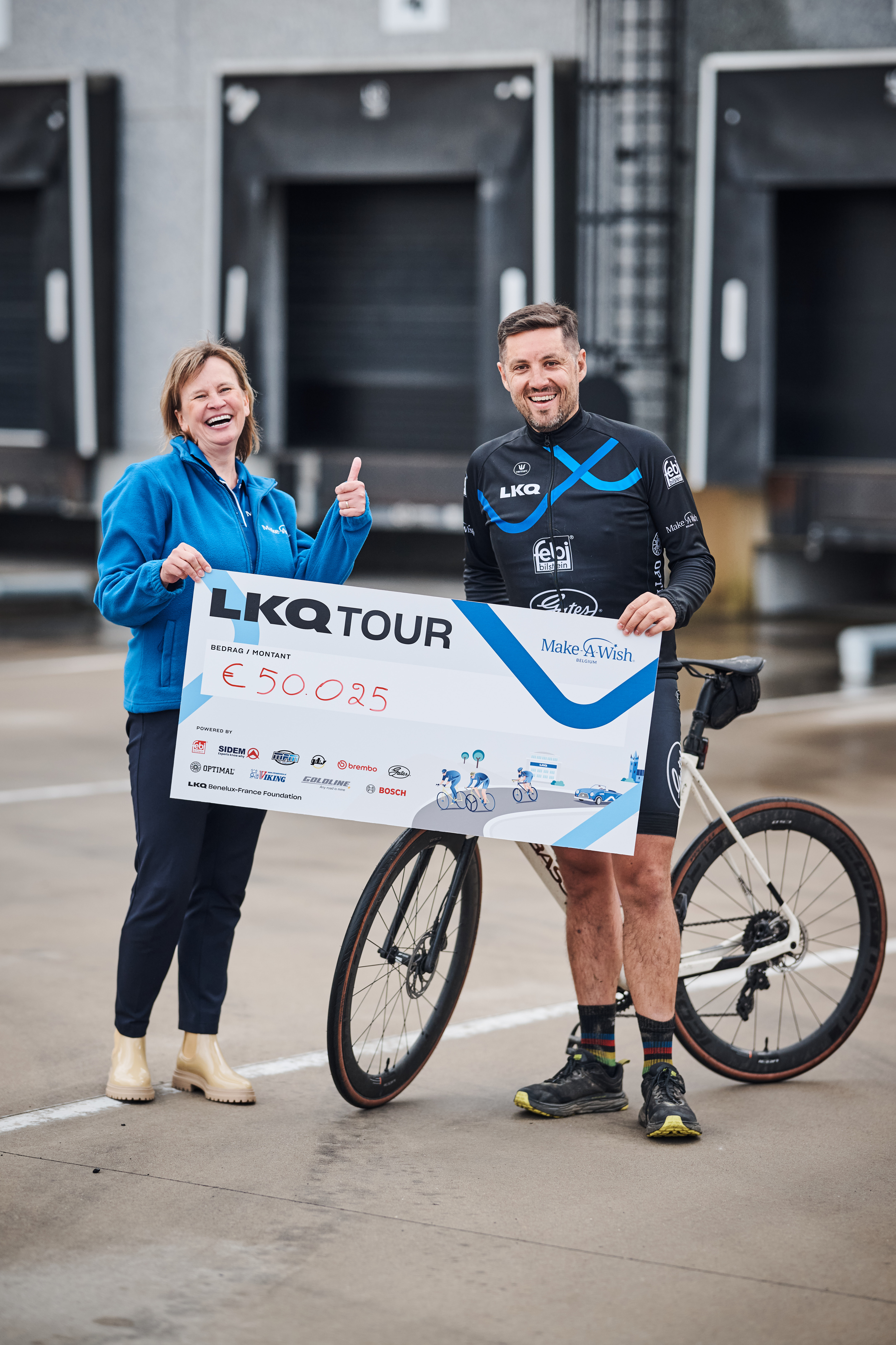 L'édition anniversaire du LKQ Tour permet de récolter 50 025 euros pour Make-A-Wish