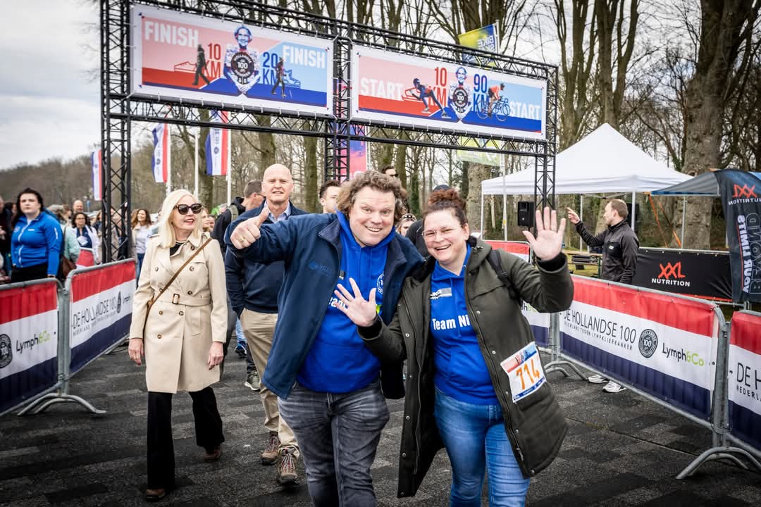 Marcher pour lutter contre le cancer lymphatique
