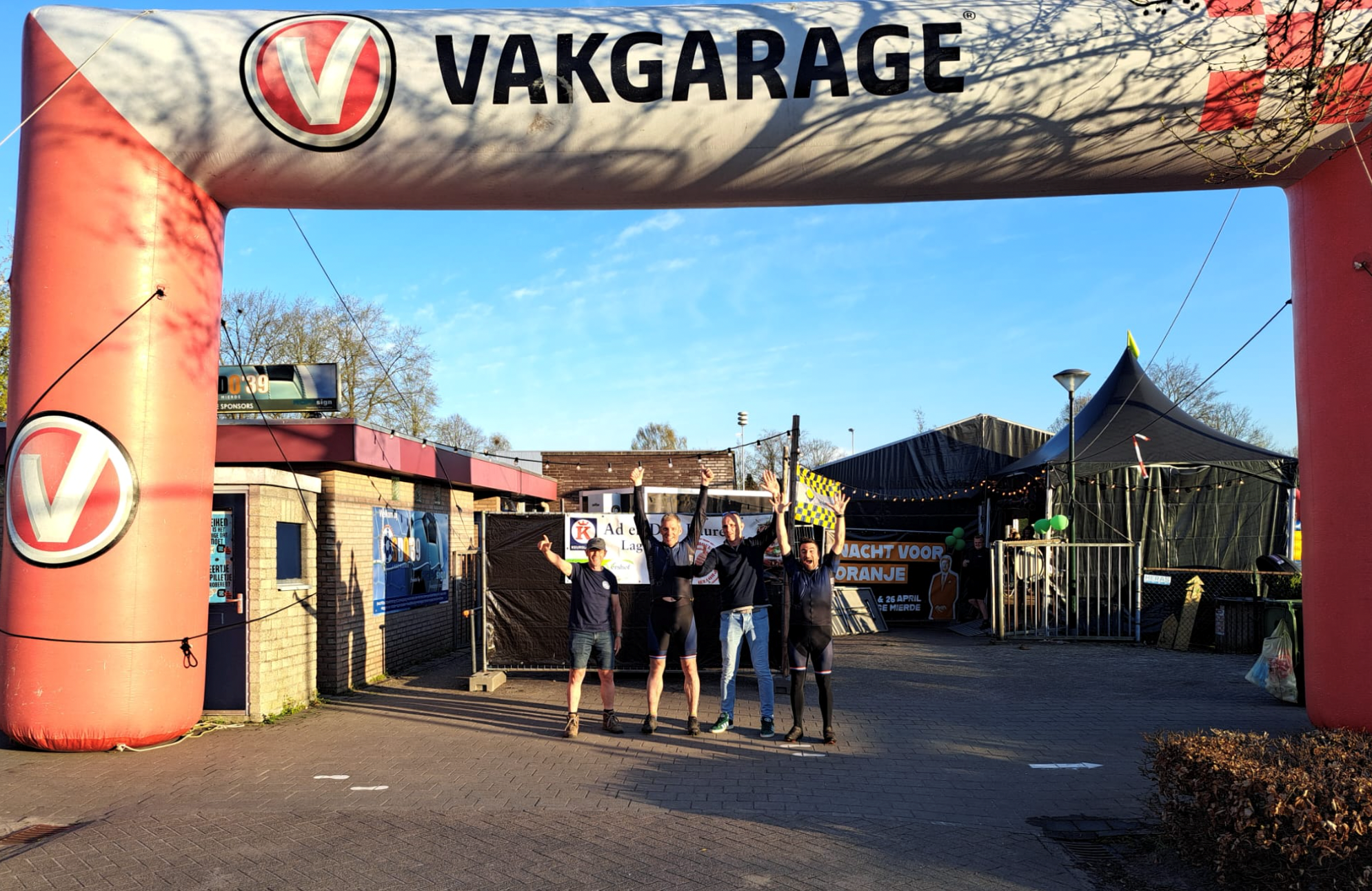 L'entraînement pour le challenge Vrijthof-Vrijthof rapporte une belle somme pour le fonds de lutte contre le cancer KWF