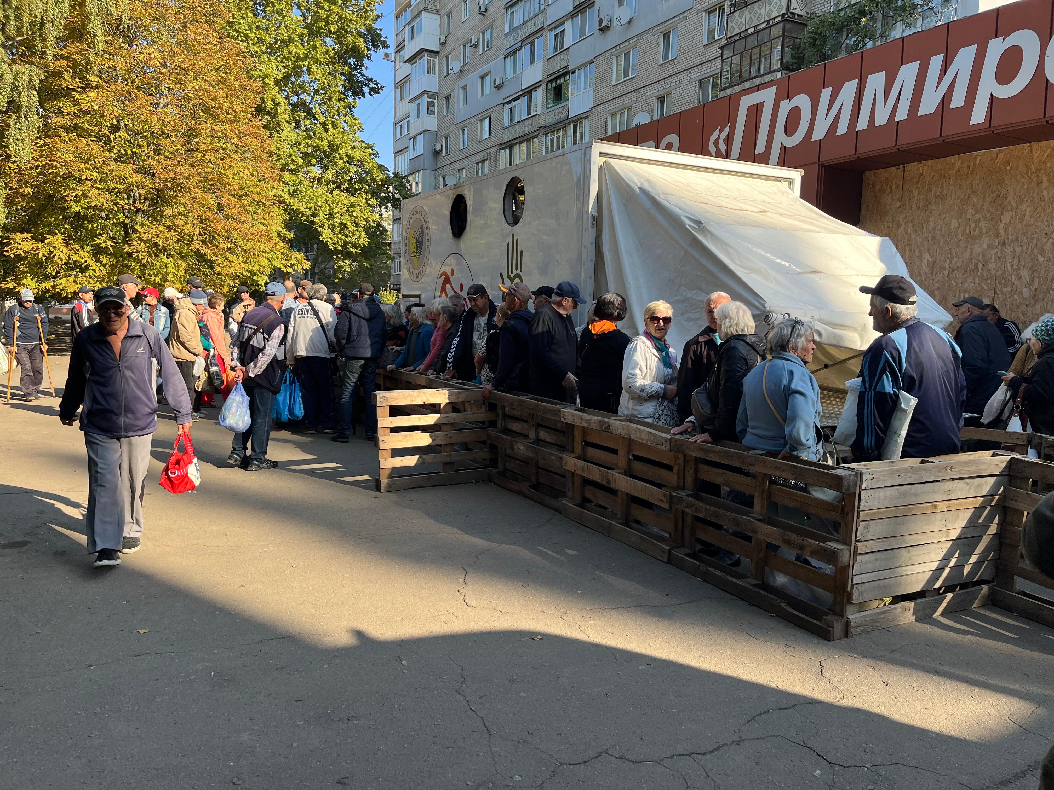 Soupe populaire en Ukraine : une pure nécessité pour survivre