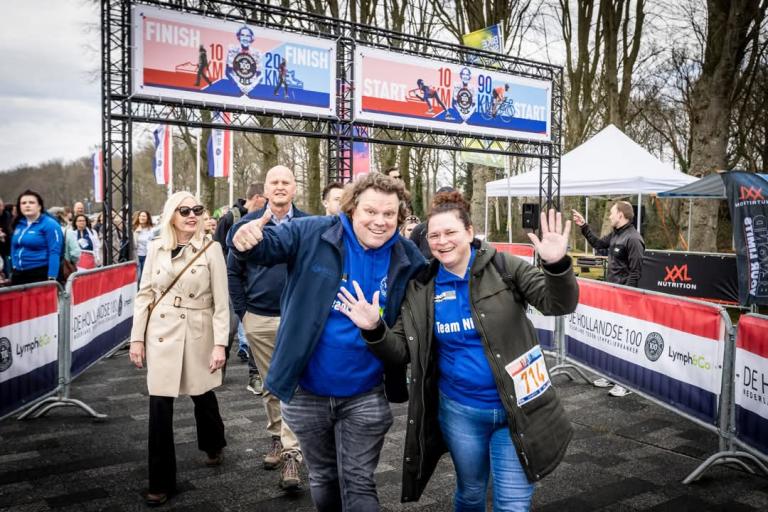 Marcher pour lutter contre le cancer lymphatique