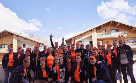 Encore plus d'argent pour le KWF grâce à une participation à l'Alpe d'HuZes 